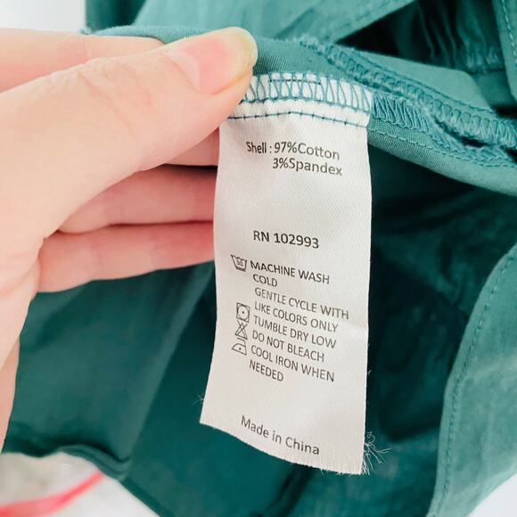 Peter‎ Som Green Puff Sleeve Tiered Mini Dress 10 - Picture 8 of 9